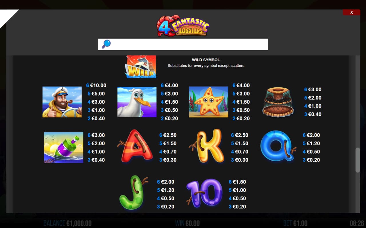 4 Fantastic Lobsters Game Image 3